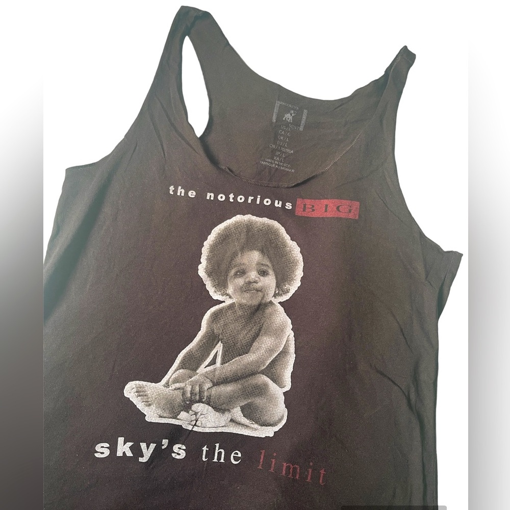 F21 notorious BIG juniors size L tank top